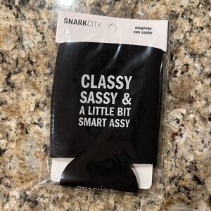 SnarkCity Black Can Cooler NIP